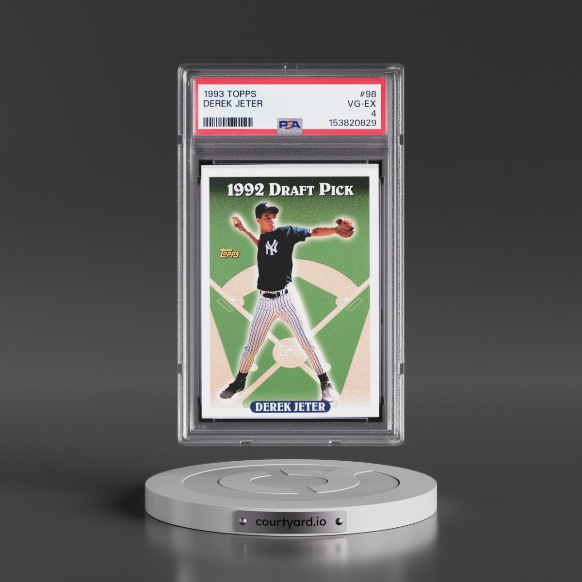 1993 Topps #98 Derek Jeter (PSA 4 VG-EX)