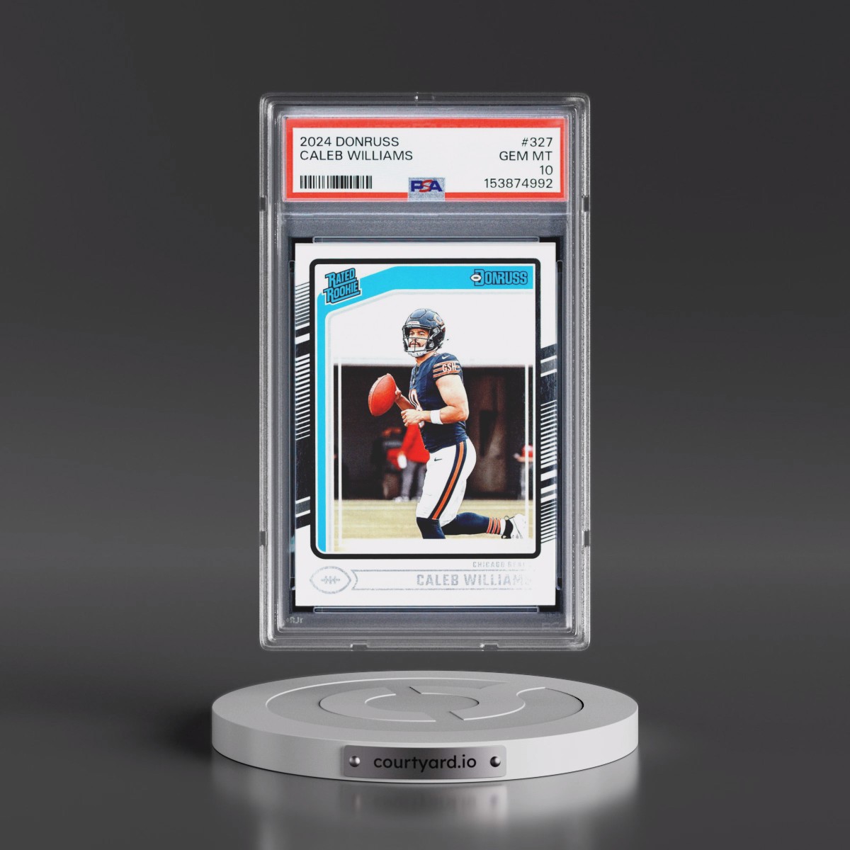 2024 Panini Donruss #327 Caleb Williams (PSA 10 GEM MINT)