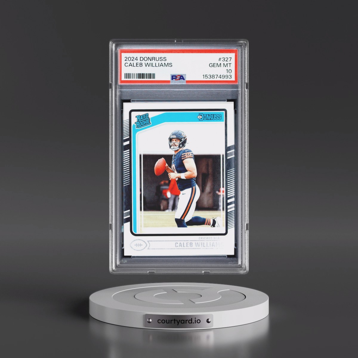 2024 Panini Donruss #327 Caleb Williams (PSA 10 GEM MINT)