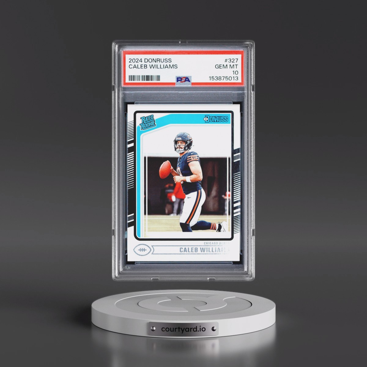2024 Panini Donruss #327 Caleb Williams (PSA 10 GEM MINT)