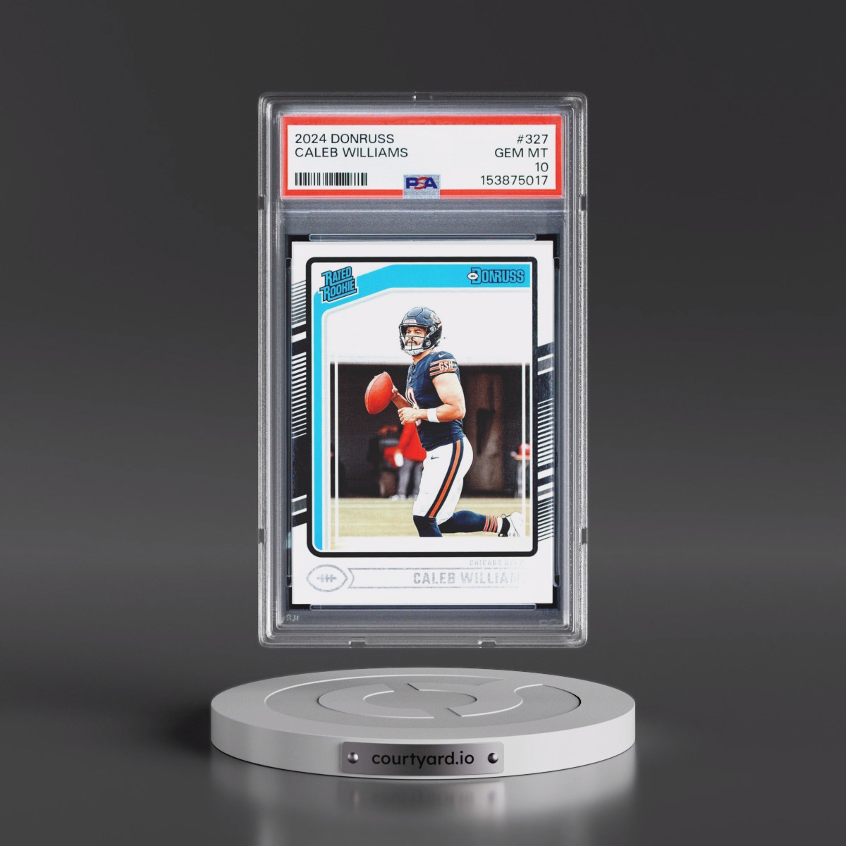 2024 Panini Donruss #327 Caleb Williams (PSA 10 GEM MINT)
