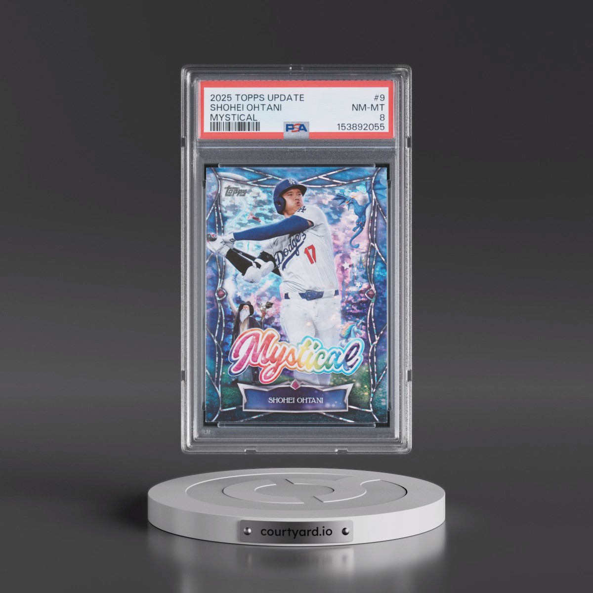 2025 Topps Update Mystical #9 Shohei Ohtani (PSA 8 NM-MT)