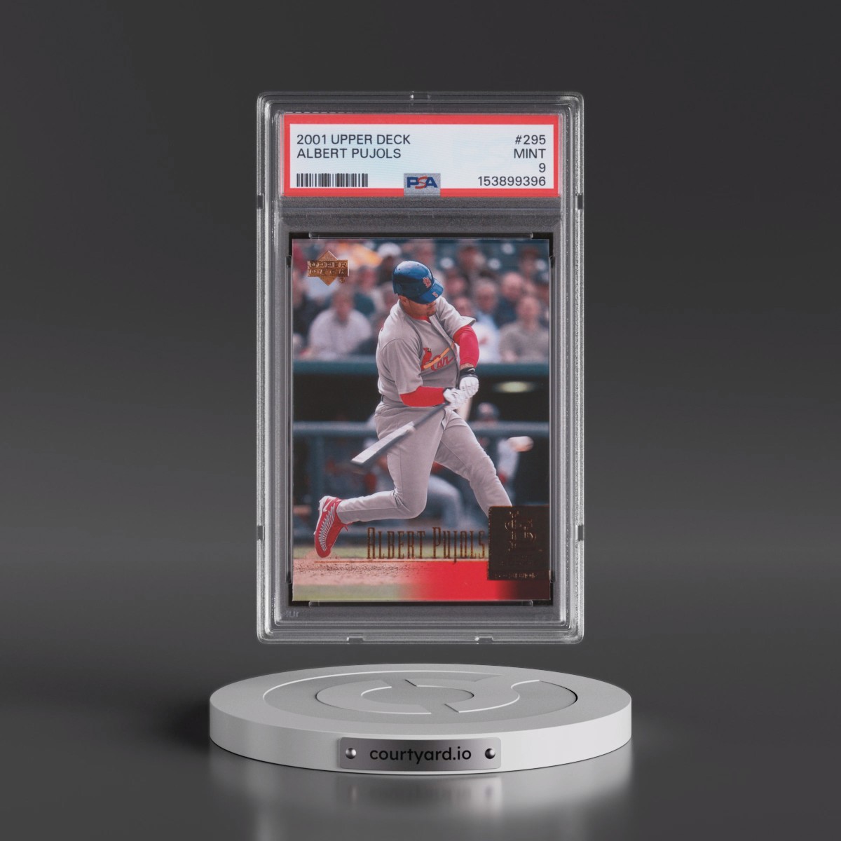 2001 Upper Deck Albert Pujols #295 PSA 9