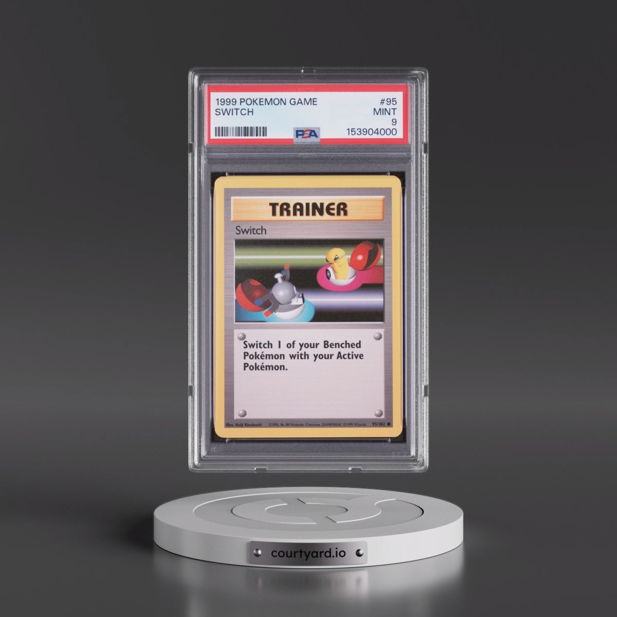1999 Pokémon Game #95 Switch (PSA 9 MINT)