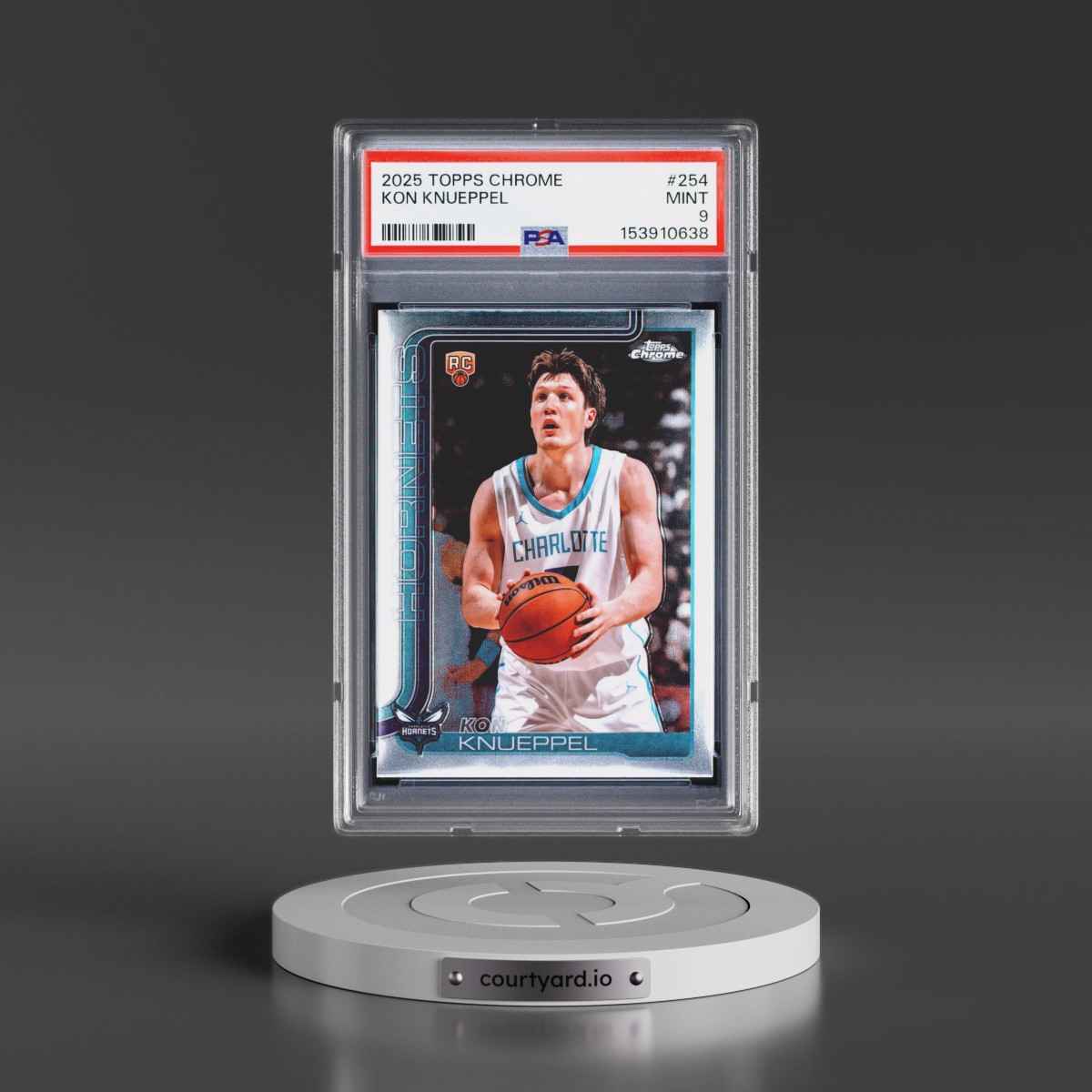 2025 Topps Chrome #254 Kon Knueppel (PSA 9 MINT)