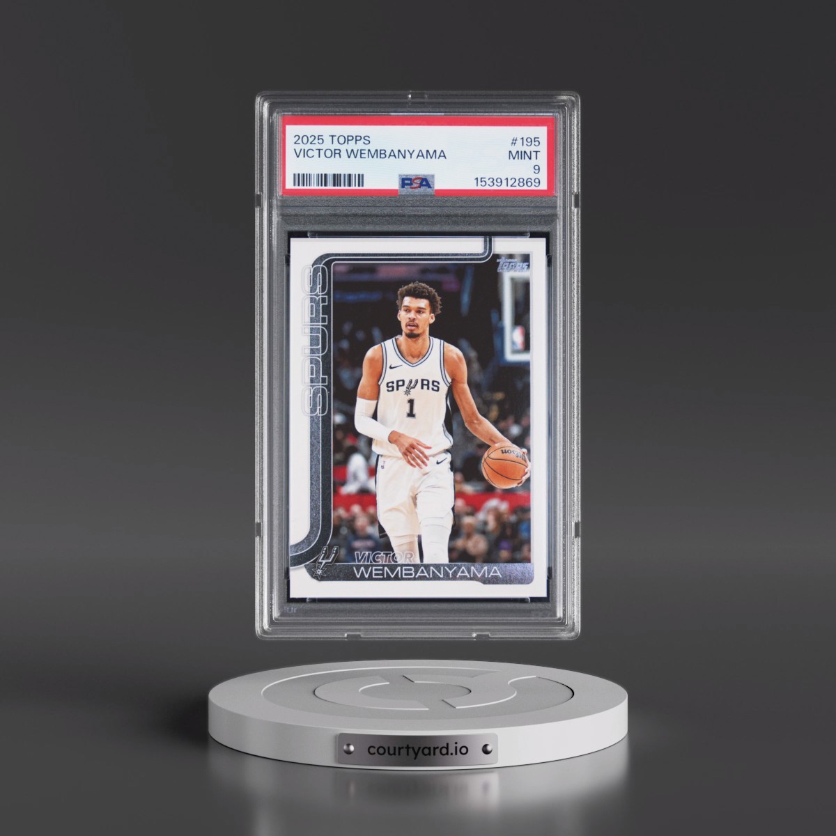 2025 Topps #195 Victor Wembanyama (PSA 9 MINT)