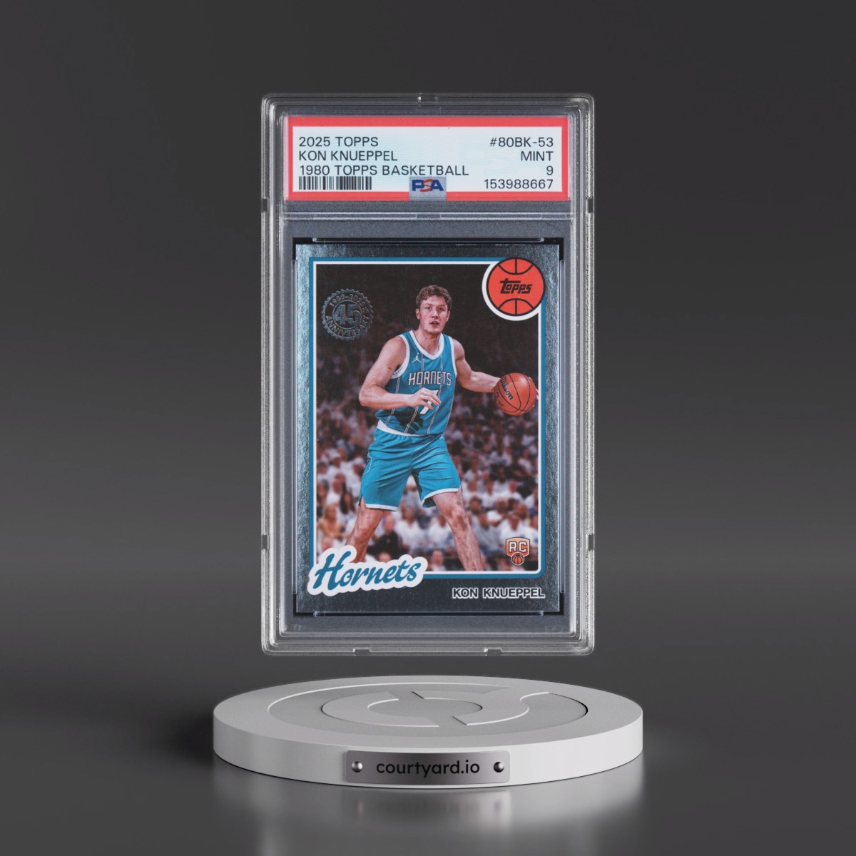 2025 Topps 1980-81 Topps Basketball #80BK-53 Kon Knueppel (PSA 9 MINT)
