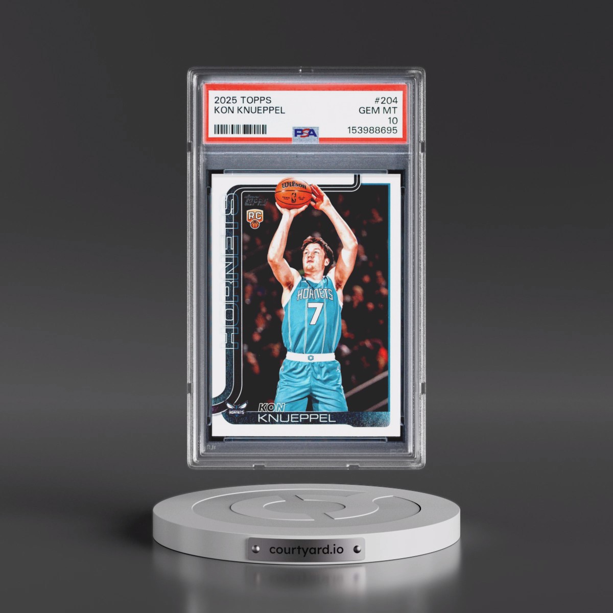 2025 Topps Kon Knueppel #204 PSA 10