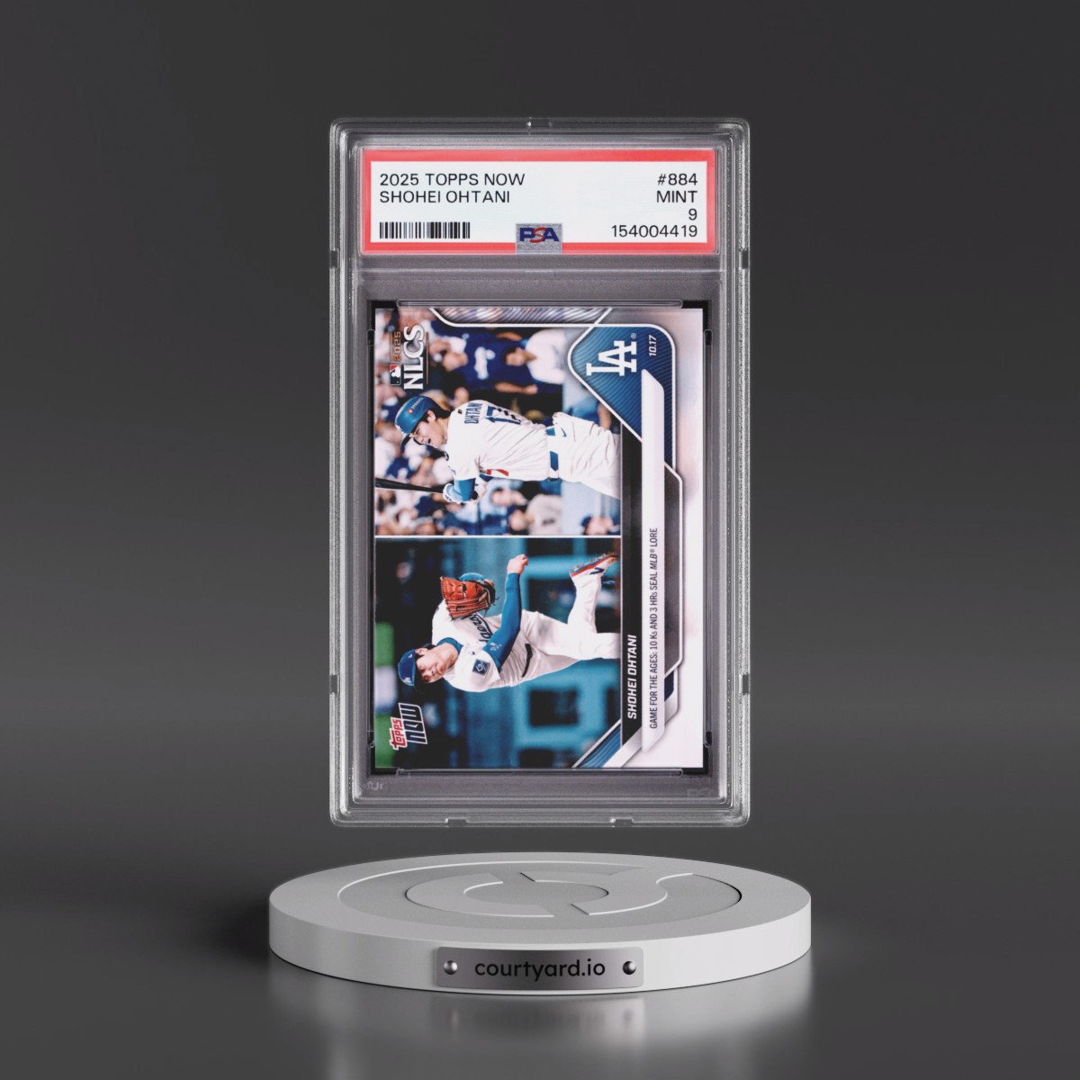 2025 Topps Now #884 Shohei Ohtani (PSA 9 MINT)