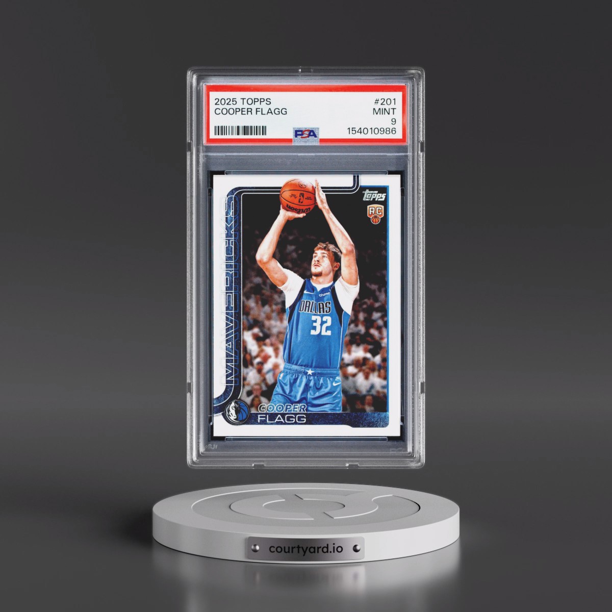 2025 Topps #201 Cooper Flagg (PSA 9 MINT)