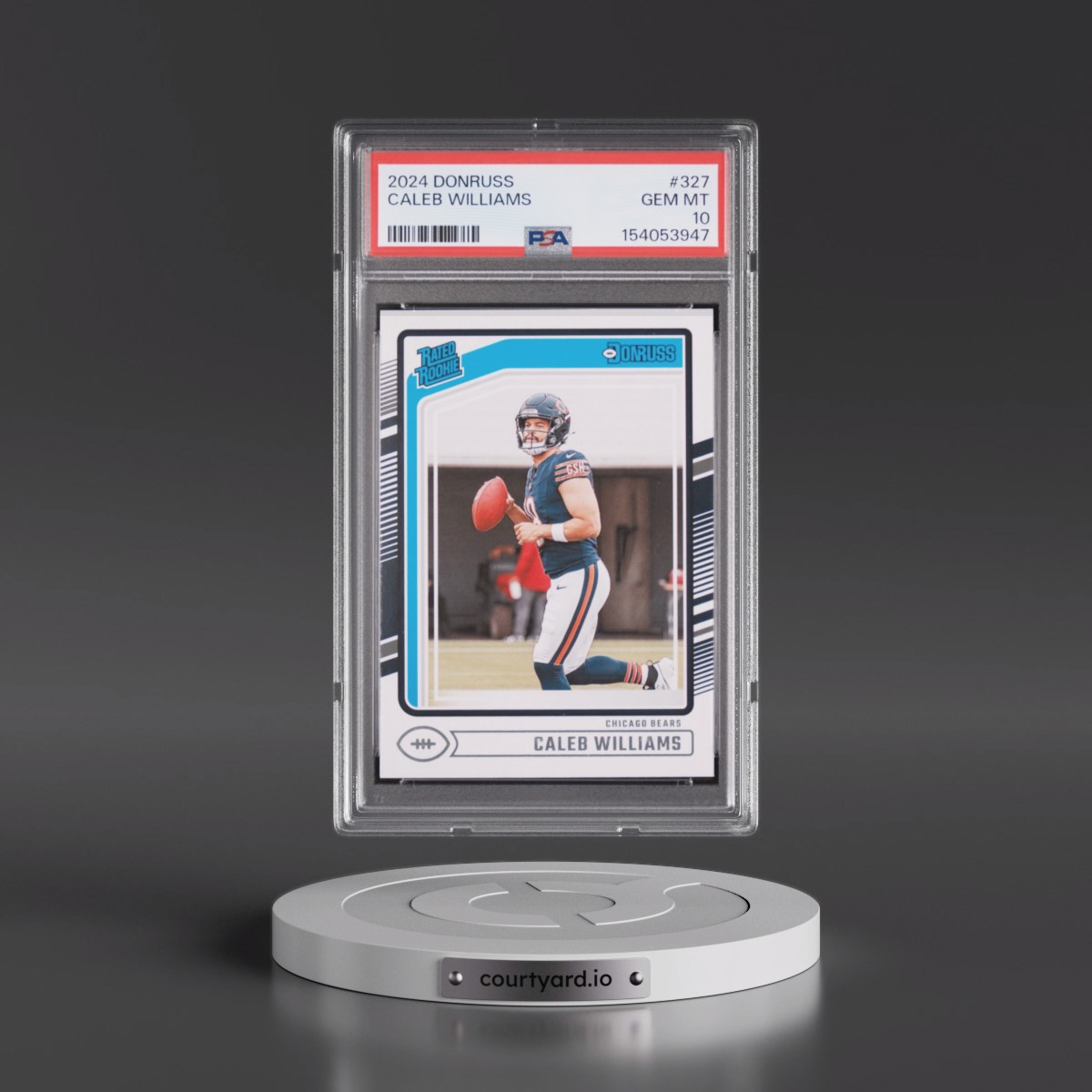 2024 Panini Donruss #327 Caleb Williams (PSA 10 GEM MINT)
