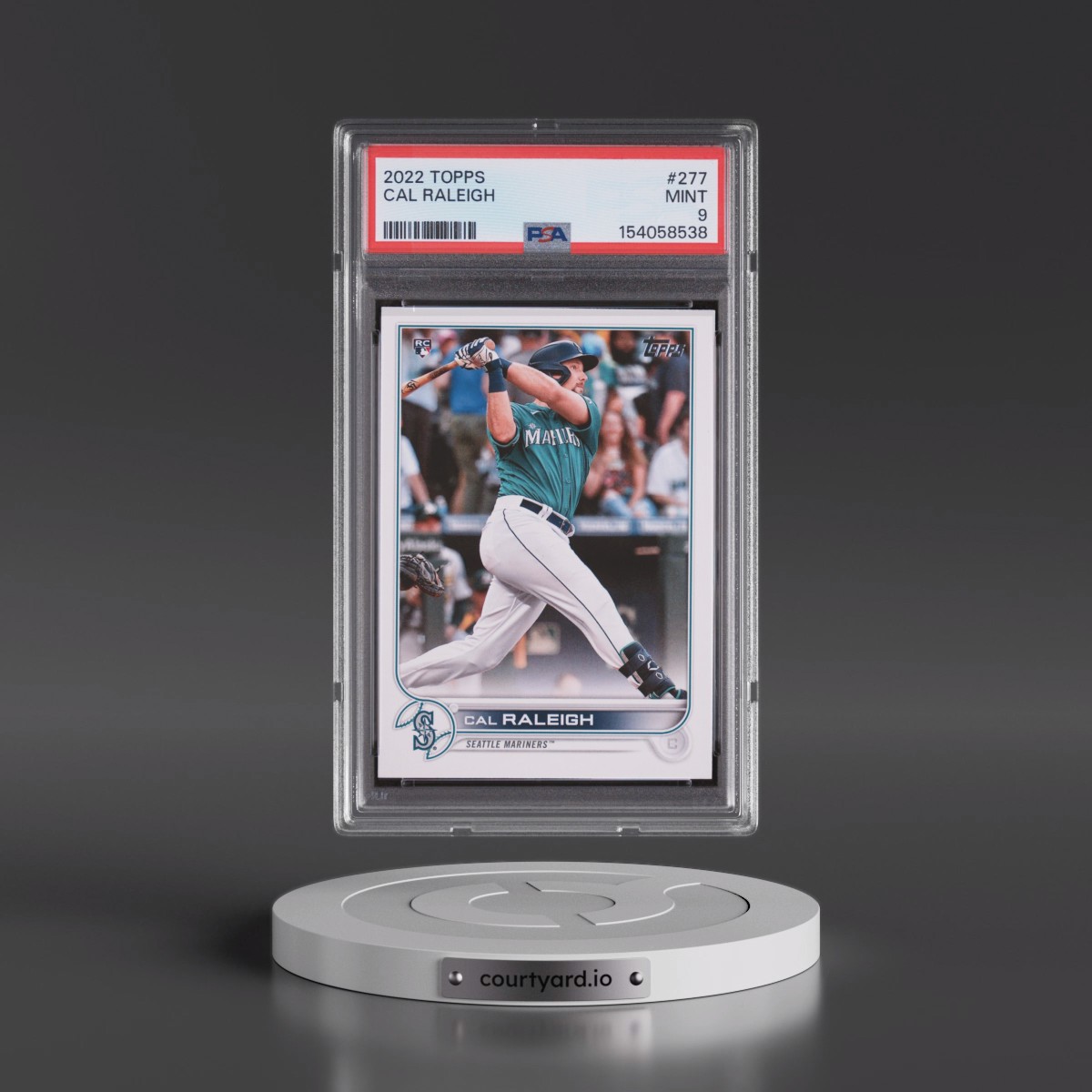 2022 Topps #277 Cal Raleigh (PSA 9 MINT)