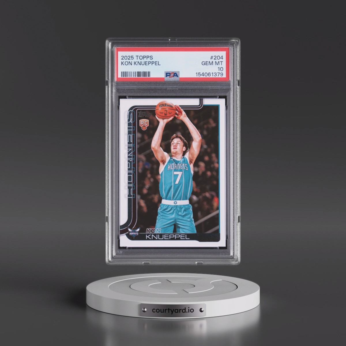 2025 Topps #204 Kon Knueppel (PSA 10 GEM MINT)