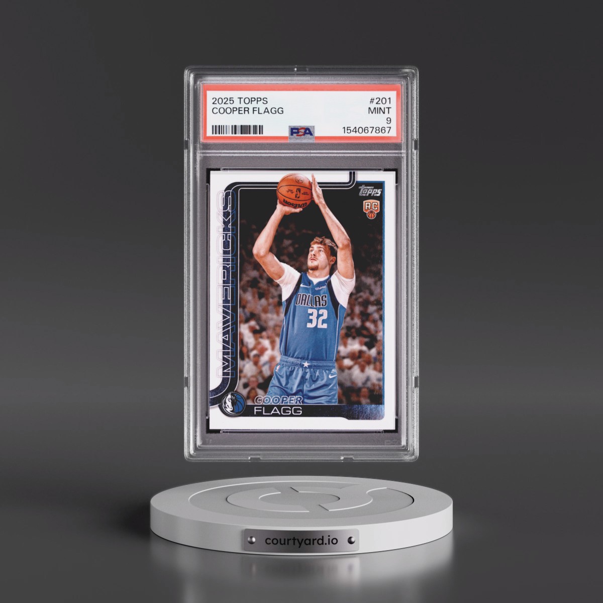 2025 Topps #201 Cooper Flagg (PSA 9 MINT)