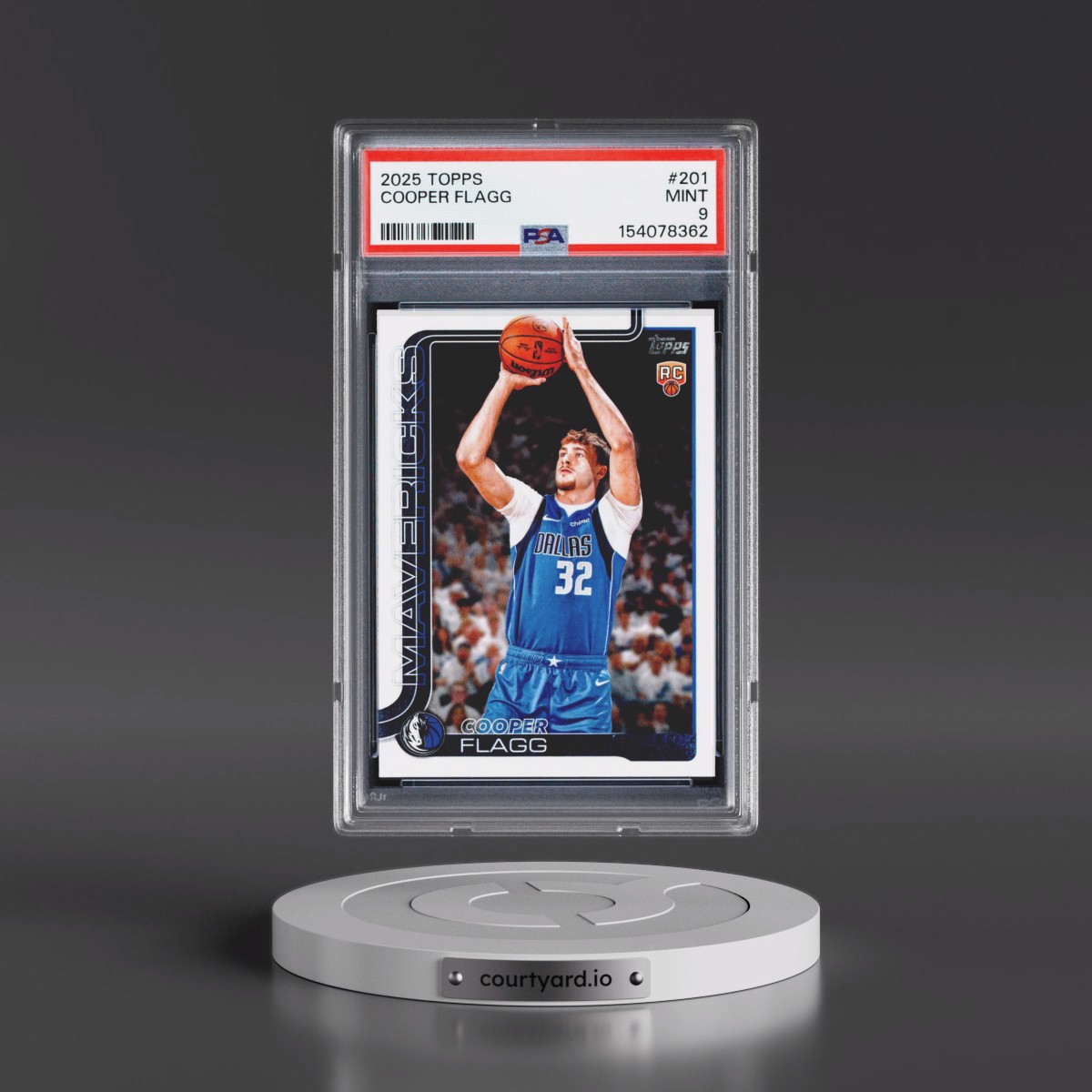 2025 Topps #201 Cooper Flagg (PSA 9 MINT)