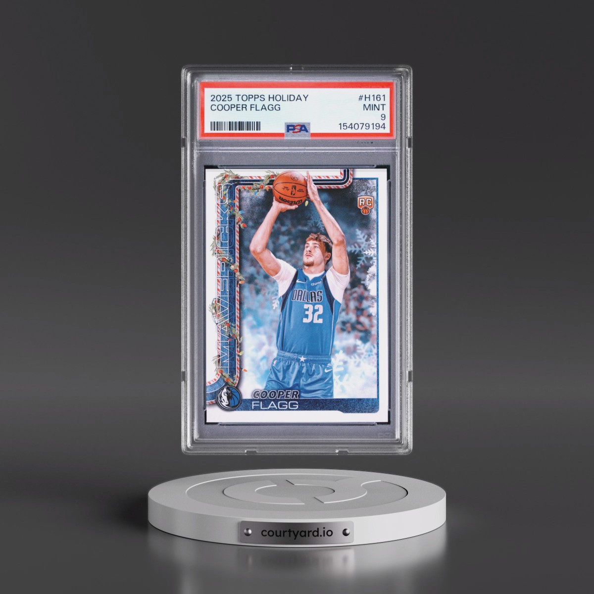 2025 Topps Holiday #H161 Cooper Flagg (PSA 9 MINT)
