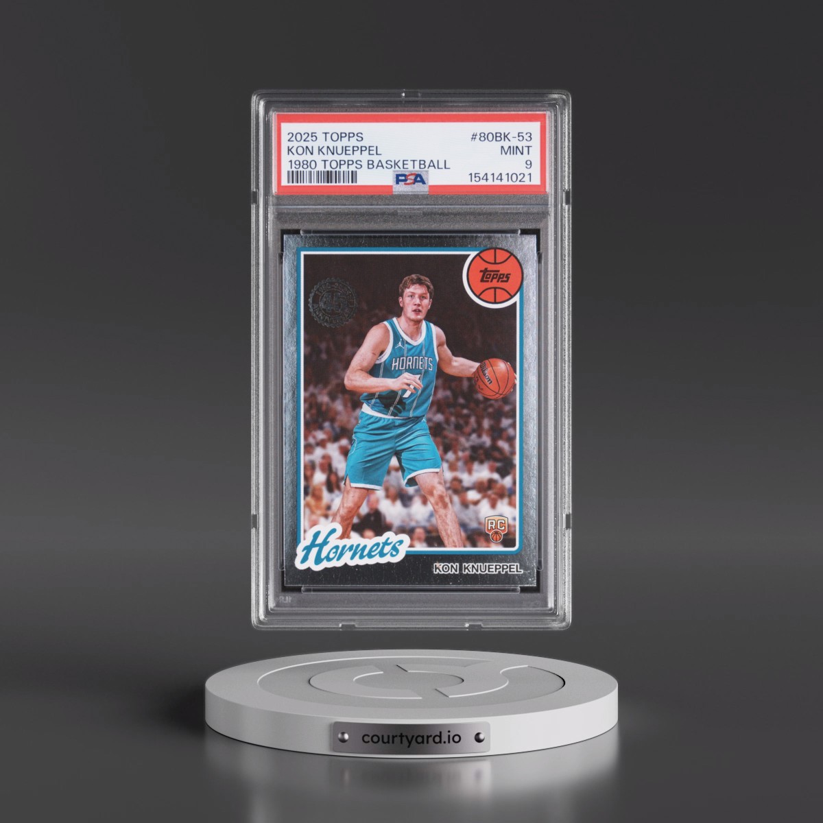 2025 Topps 1980-81 Topps Basketball #80BK-53 Kon Knueppel (PSA 9 MINT)