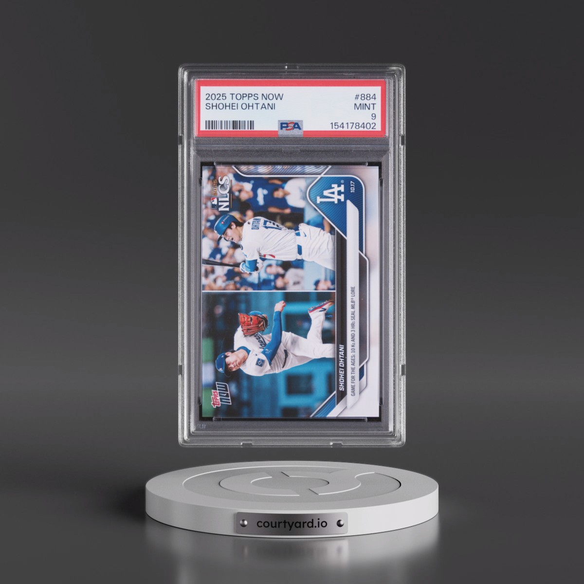 2025 Topps Now #884 Shohei Ohtani (PSA 9 MINT)