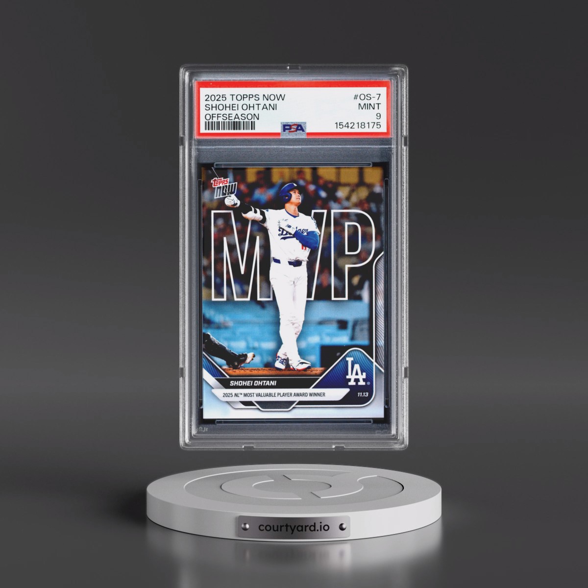 2025 Topps Now Offseason #OS-7 Shohei Ohtani (PSA 9 MINT)