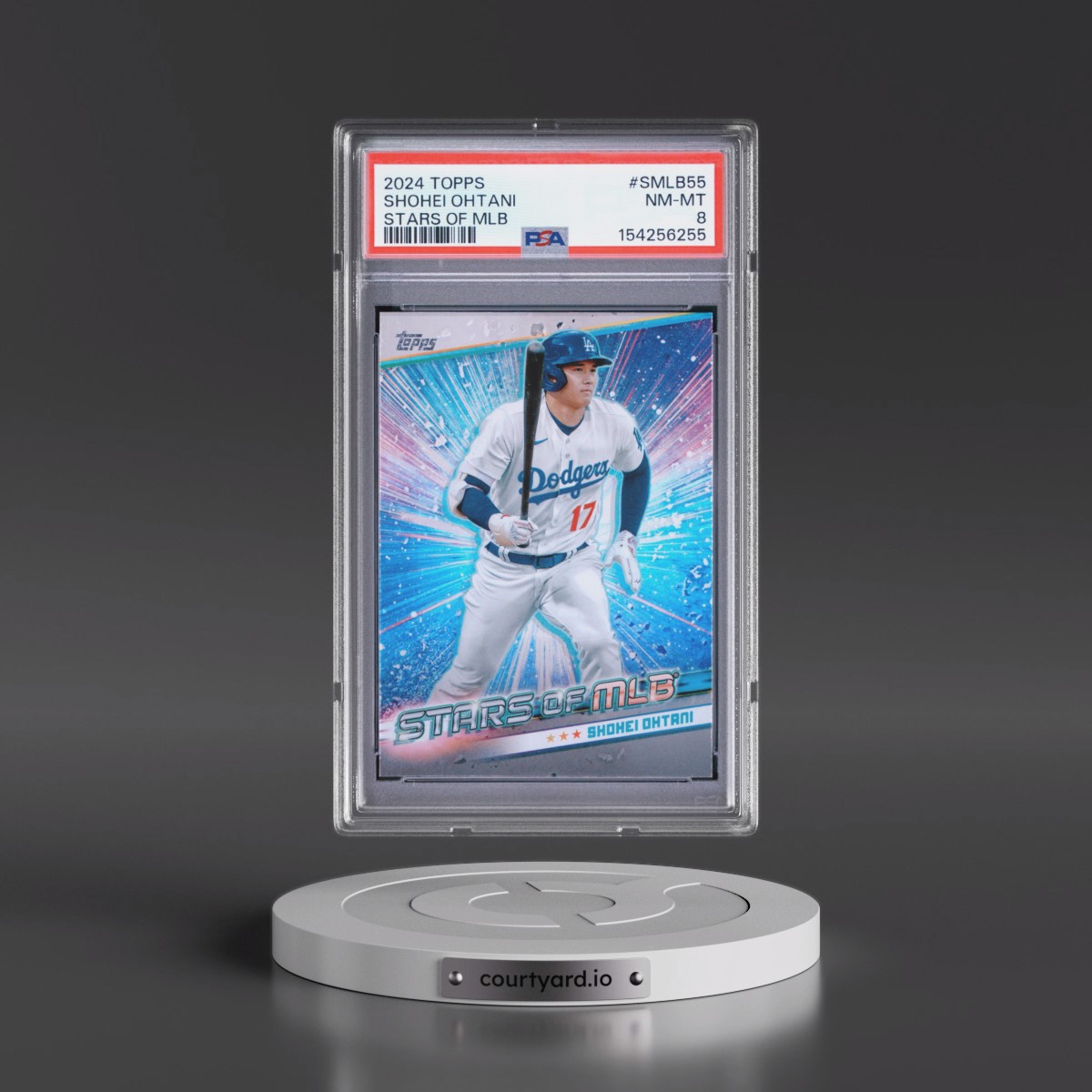 2024 Topps Stars of MLB Shohei Ohtani - Series 2 #SMLB55 PSA 8