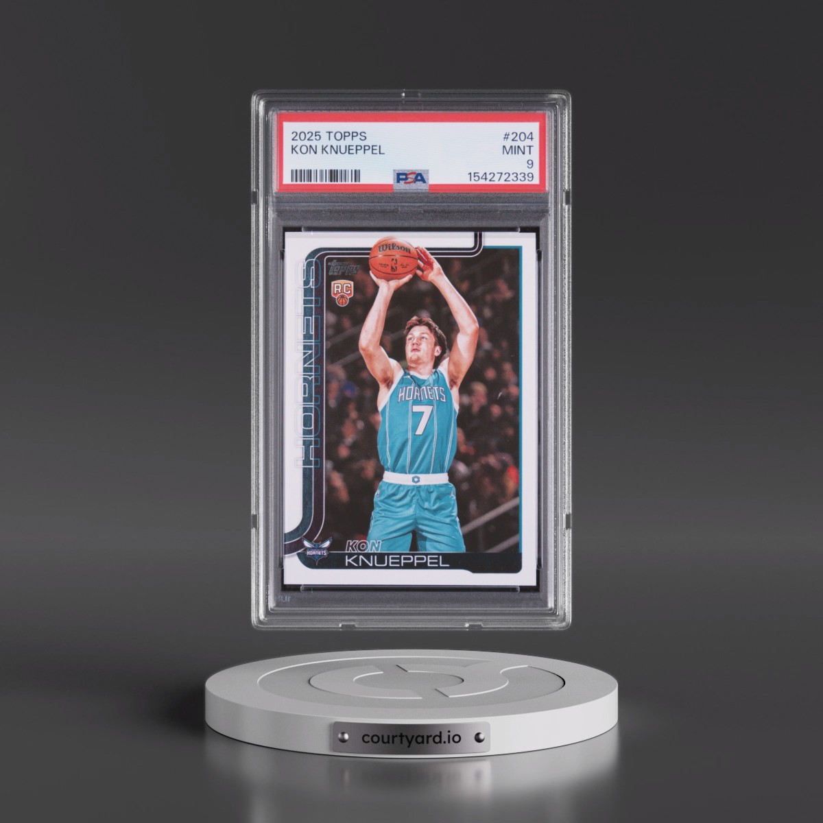 2025 Topps #204 Kon Knueppel (PSA 9 MINT)