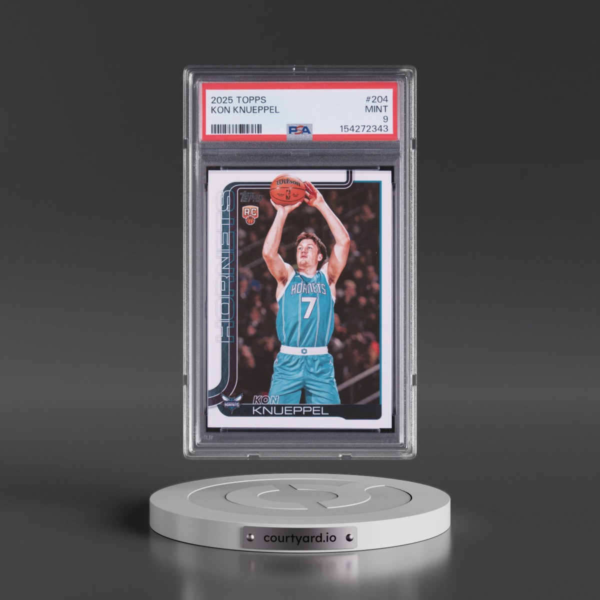 2025 Topps #204 Kon Knueppel (PSA 9 MINT)