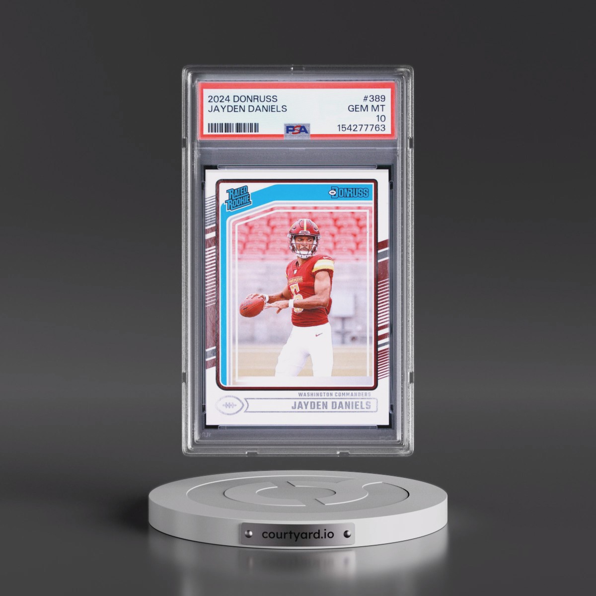 2024 Panini Donruss #389 Jayden Daniels (PSA 10 GEM MINT)