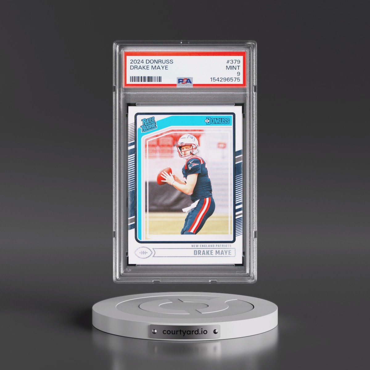 2024 Panini Donruss #379 Drake Maye (PSA 9 MINT)