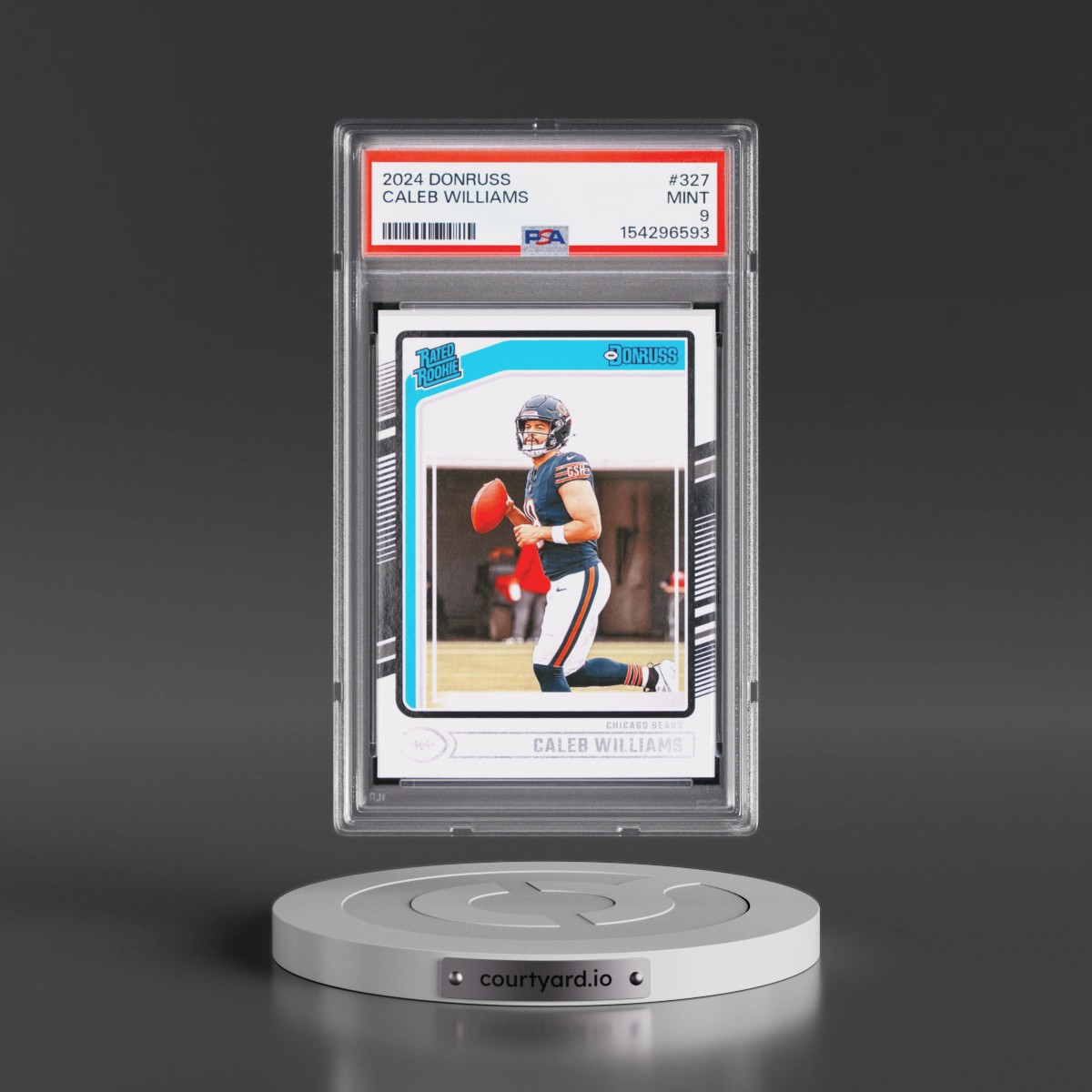 2024 Panini Donruss #327 Caleb Williams (PSA 9 MINT)