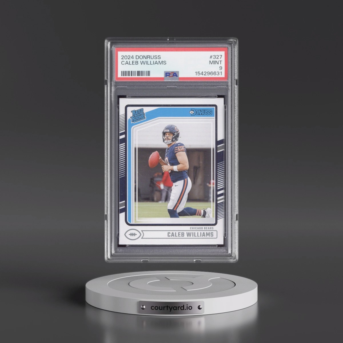 2024 Panini Donruss #327 Caleb Williams (PSA 9 MINT)