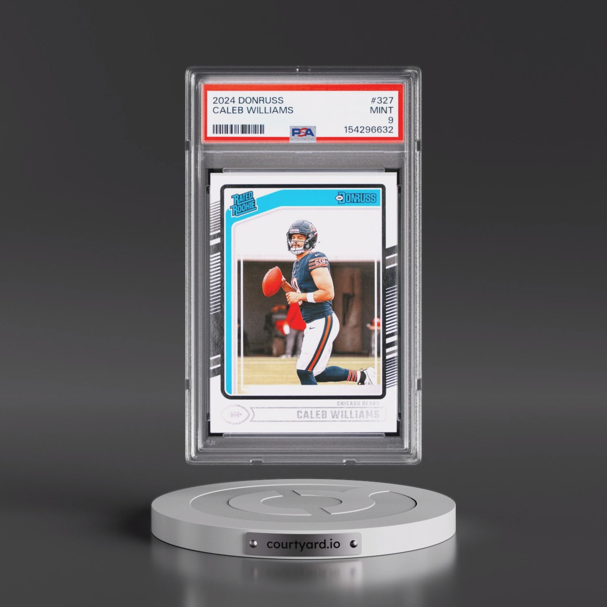 2024 Panini Donruss #327 Caleb Williams (PSA 9 MINT)