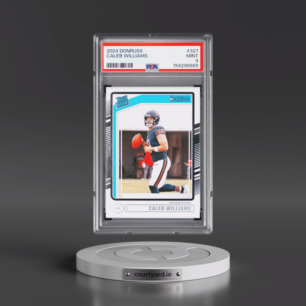 2024 Panini Donruss #327 Caleb Williams (PSA 9 MINT)