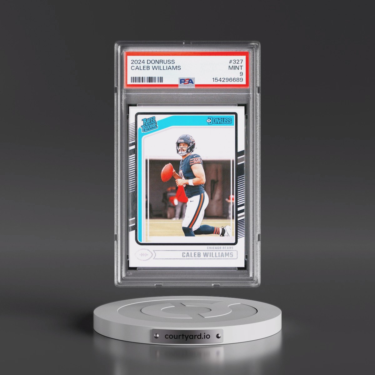 2024 Panini Donruss #327 Caleb Williams (PSA 9 MINT)