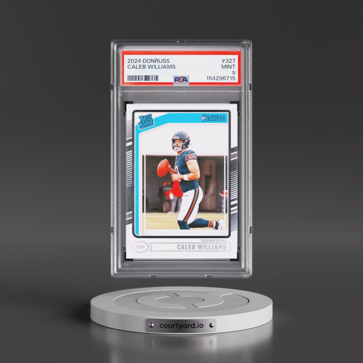 2024 Panini Donruss #327 Caleb Williams (PSA 9 MINT)