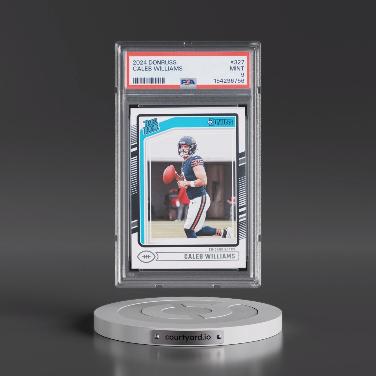 2024 Panini Donruss #327 Caleb Williams (PSA 9 MINT)