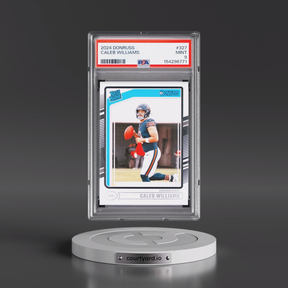 2024 Panini Donruss #327 Caleb Williams (PSA 9 MINT)