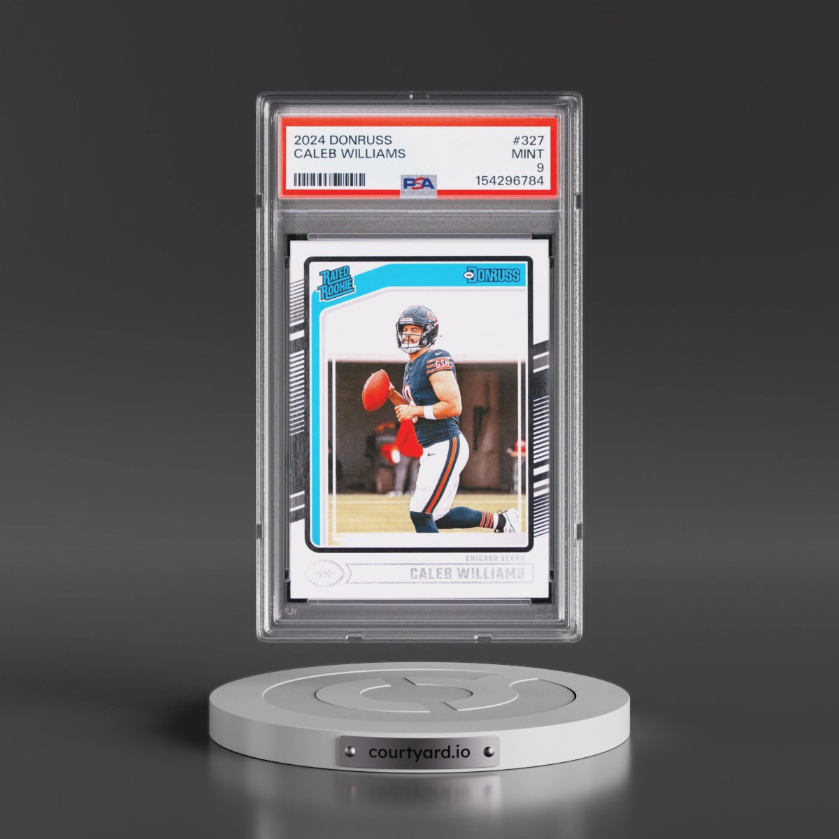 2024 Panini Donruss #327 Caleb Williams (PSA 9 MINT)