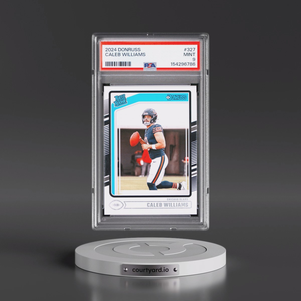 2024 Panini Donruss #327 Caleb Williams (PSA 9 MINT)