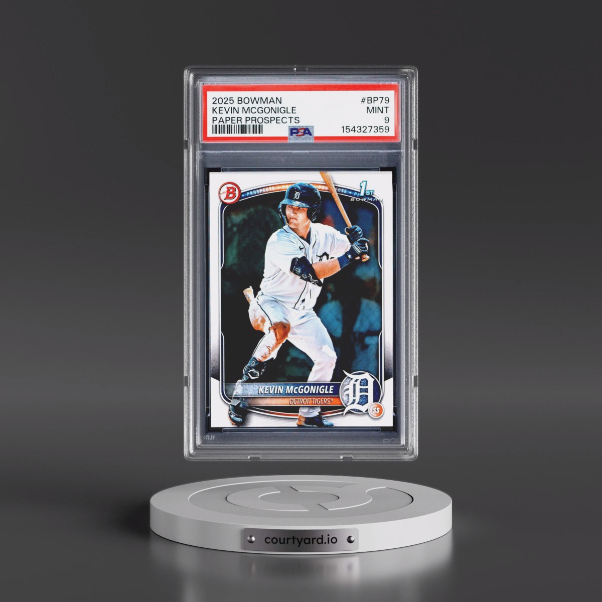 2025 Bowman Paper Prospects #BP79 Kevin Mcgonigle (PSA 9 MINT)