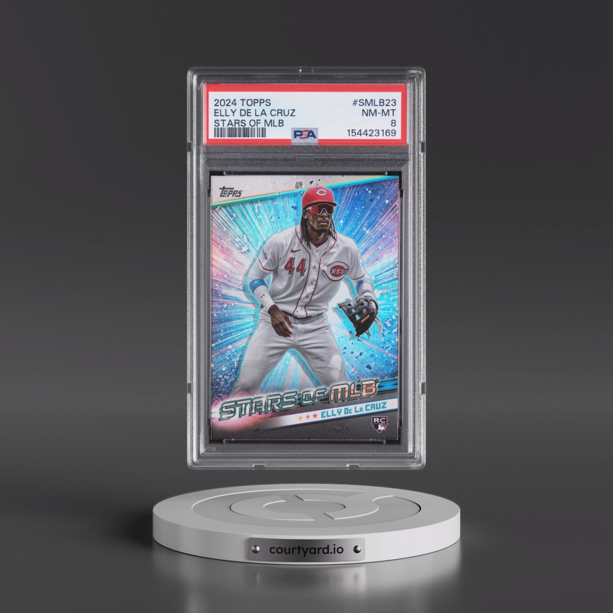 2024 Topps Stars of MLB #SMLB23 Elly de La Cruz (PSA 8 NM-MT)
