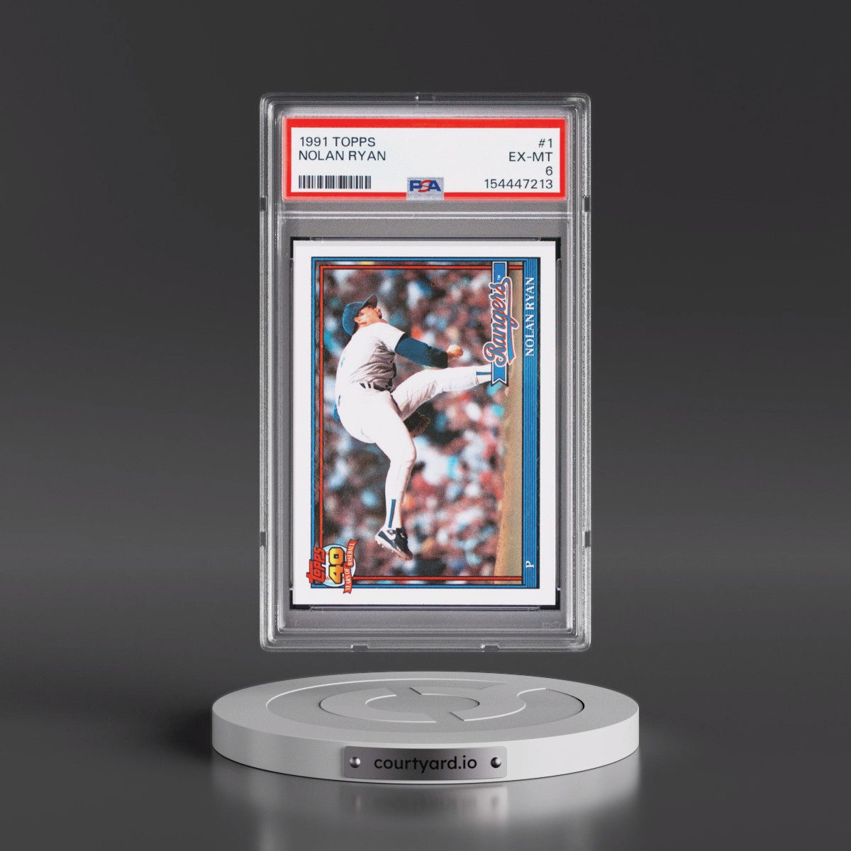 1991 Topps #1 Nolan Ryan (PSA 6 EX-MT)