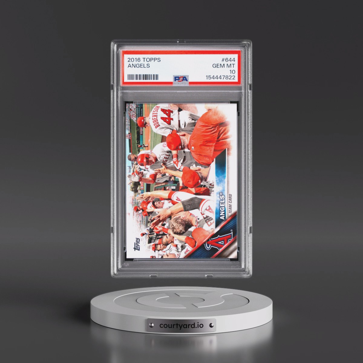 2016 Topps #644 Angels (PSA 10 GEM MINT)