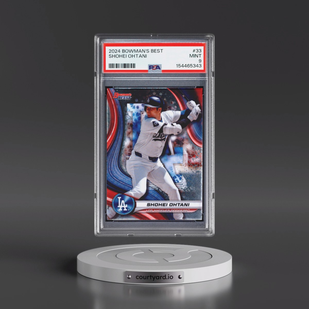 2024 Bowman's Best Shohei Ohtani #33 PSA 9