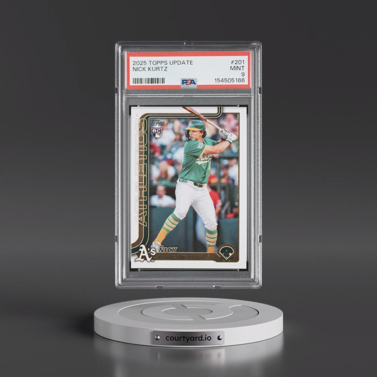 2025 Topps Update #201 Nick Kurtz (PSA 9 MINT)