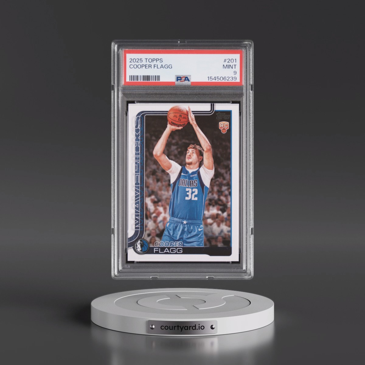 2025 Topps #201 Cooper Flagg (PSA 9 MINT)