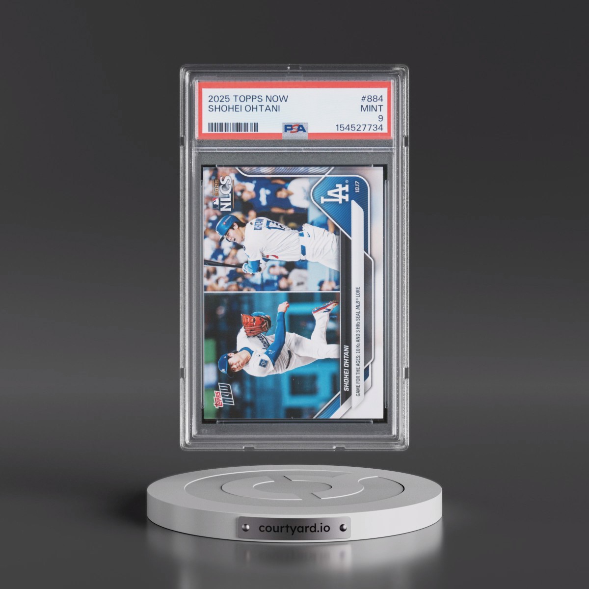 2025 Topps Now #884 Shohei Ohtani (PSA 9 MINT)