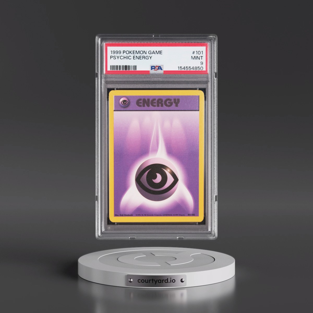 1999 Pokémon Game #101 Psychic Energy (PSA 9 MINT)