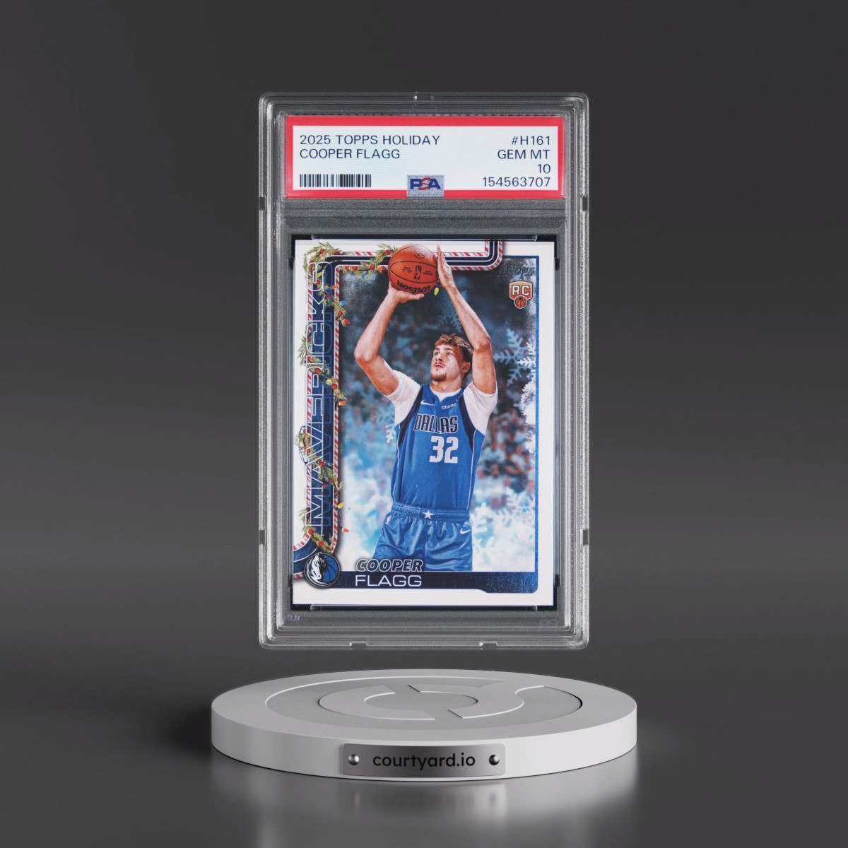 2025 Topps Holiday #H161 Cooper Flagg (PSA 10 GEM MINT)