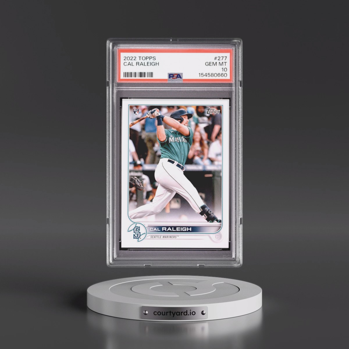 2022 Topps #277 Cal Raleigh (PSA 10 GEM MINT)