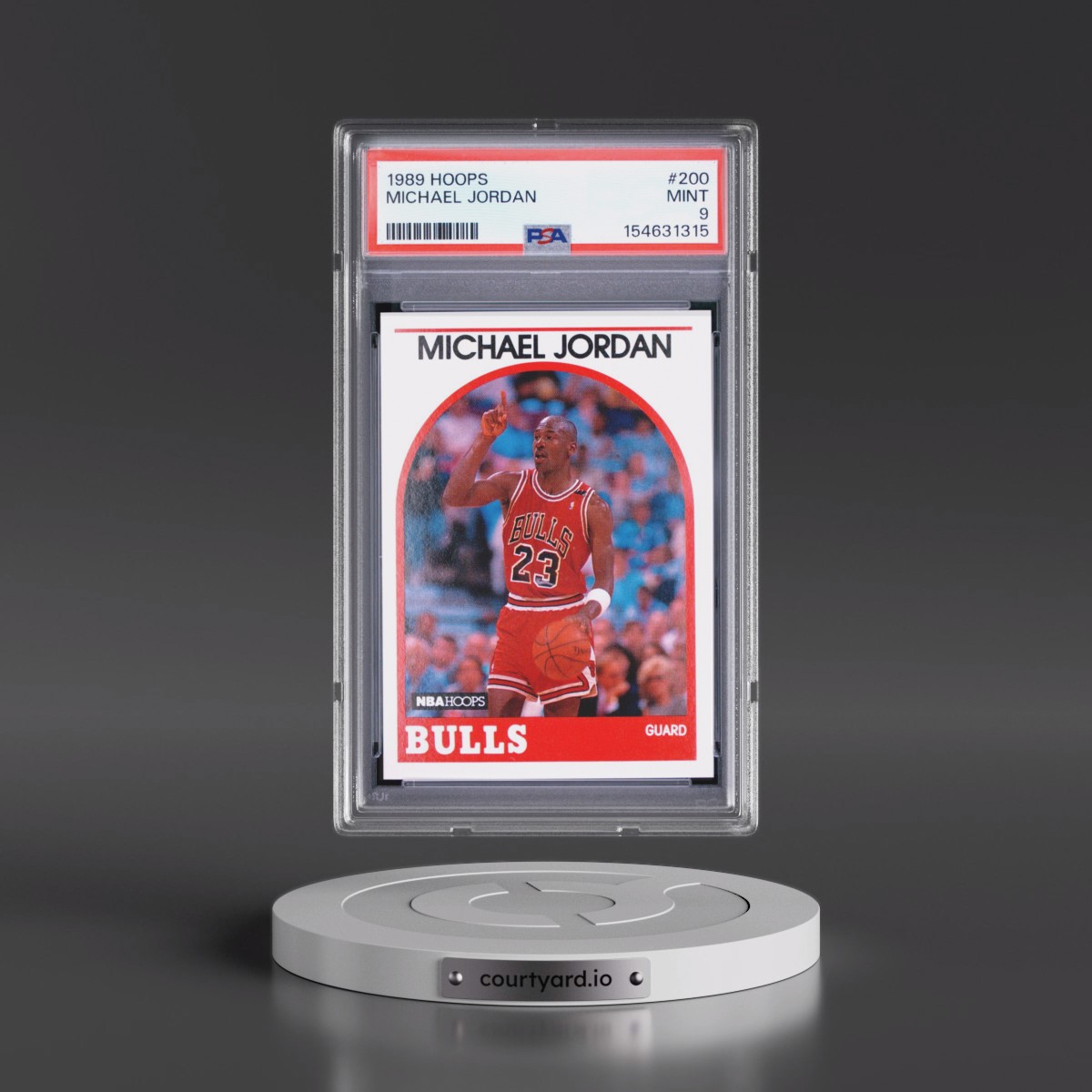 1989 Hoops #200 Michael Jordan (PSA 9 MINT)